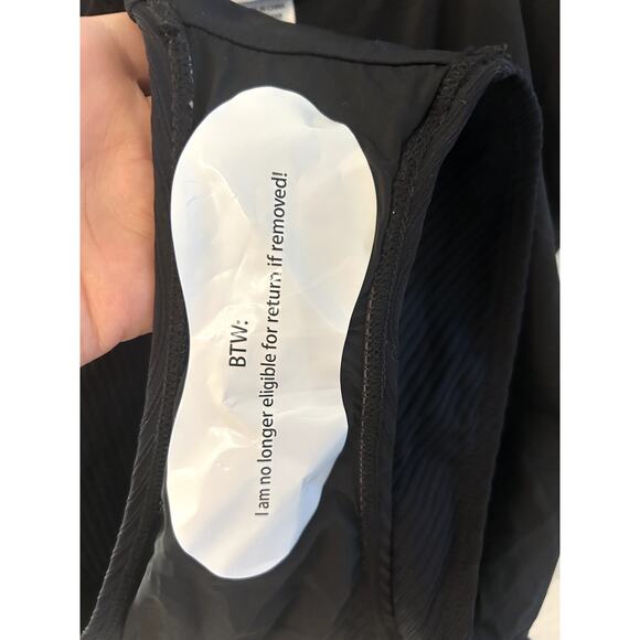 Andie Swim the Amalfi Ribbed One Piece in Black M NWT - Picture 8 of 9